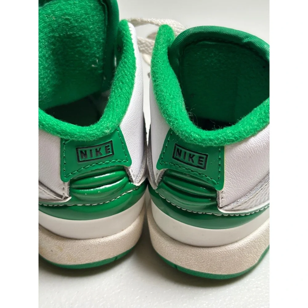 Nike Air Jordan 2 Retro DQ8563-103 Lucky Green Flight Club Shoes Toddler Size 4C